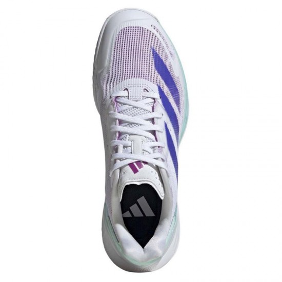 Zapatillas Adidas Defiant Speed 2 Blanco Azul Aqua Mujer