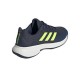 Zapatillas Adidas GameCourt 2.0 Azul Oscuro Lima Blanco