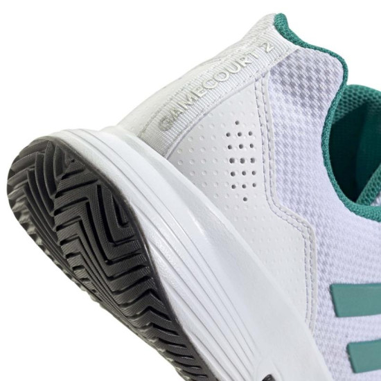 Zapatillas Adidas GameCourt 2 Blanco Verde Negro