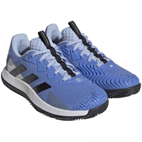 Zapatillas Adidas SoleMatch Control Azul Negro