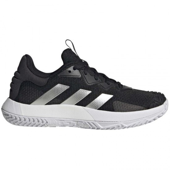 Zapatillas Adidas SoleMatch Control Negro Blanco Mujer