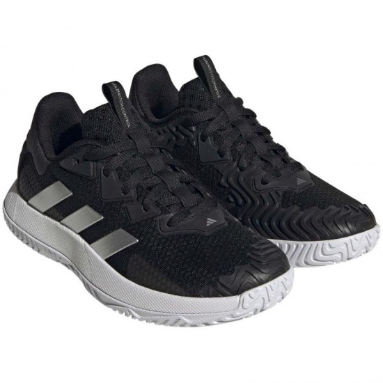 Zapatillas Adidas SoleMatch Control Negro Blanco Mujer