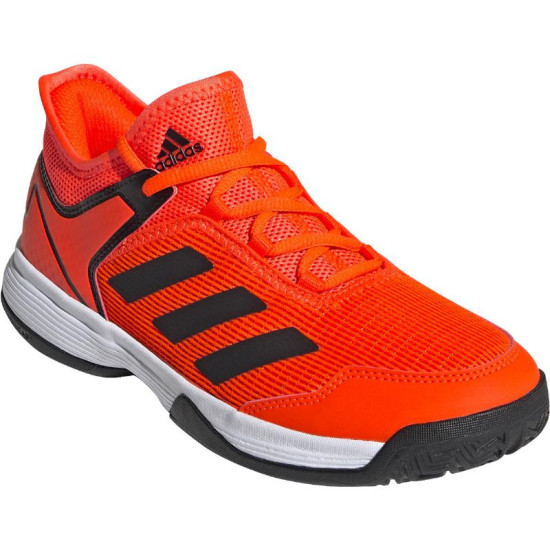 Zapatillas Adidas Ubersonic 4K Rojo Solar Negro Blanco Junior