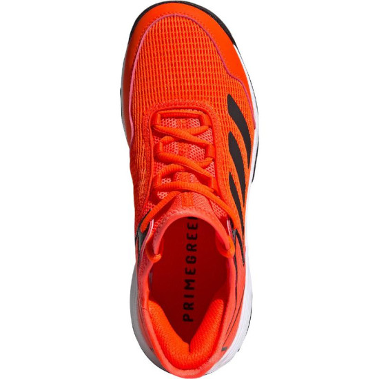 Zapatillas Adidas Ubersonic 4K Rojo Solar Negro Blanco Junior