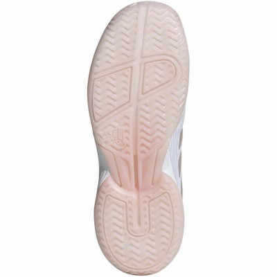 Zapatillas Adidas Ubersonic Blanco Plata Rosa Junior
