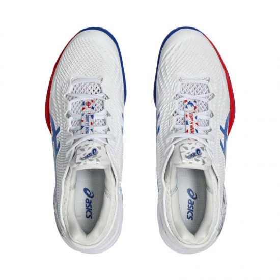 Zapatillas Asics Court FF 3 Clay Novak Blanco Azul Asics