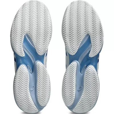 Zapatillas Asics Court FF 3 Novak Clay Blanco Azul Tuna