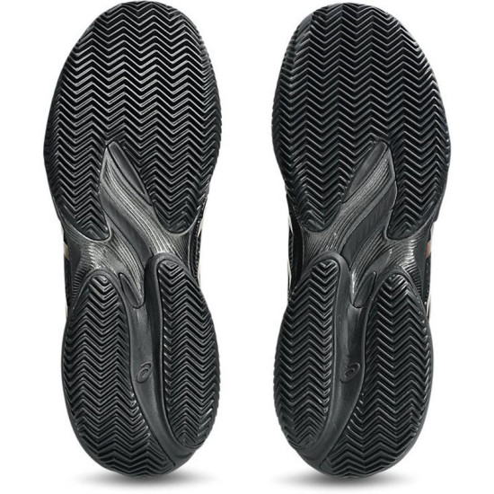 Zapatillas Asics Court FF 3 Novak Clay Night Energy Negro Oro