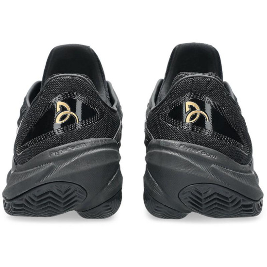 Zapatillas Asics Court FF 3 Novak Clay Night Energy Negro Oro