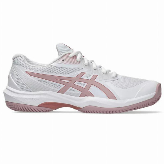 Zapatillas Asics Game FF Clay Blanco Rosa Morganita Mujer