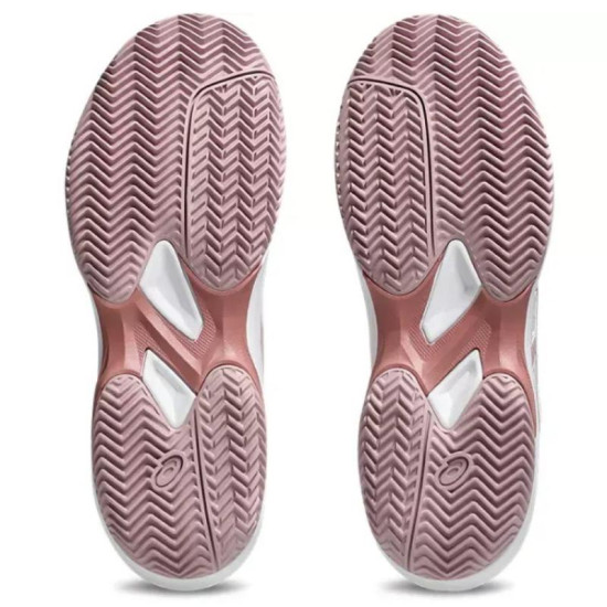 Zapatillas Asics Game FF Clay Blanco Rosa Morganita Mujer