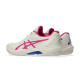 Zapatillas Asics Game FF Clay Crema Rosa Brillante Mujer