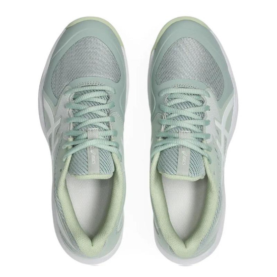 Zapatillas Asics Game FF Clay Verde Liquen Blanco Mujer