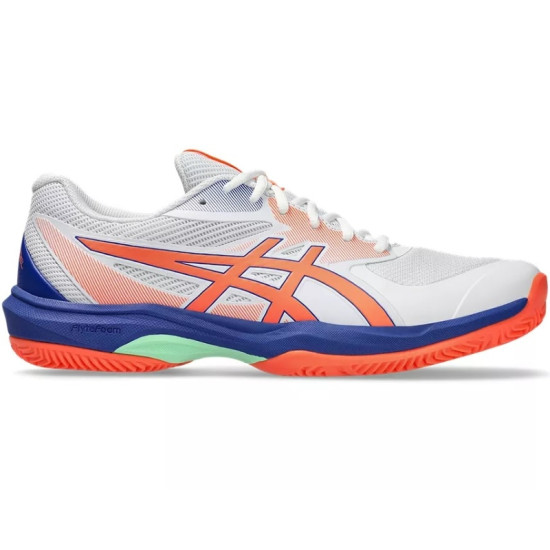 Zapatillas Asics Game FF Padel Blanco Coral
