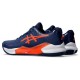 Zapatillas Asics Gel Challenger 14 Clay Azul Marino Naranja