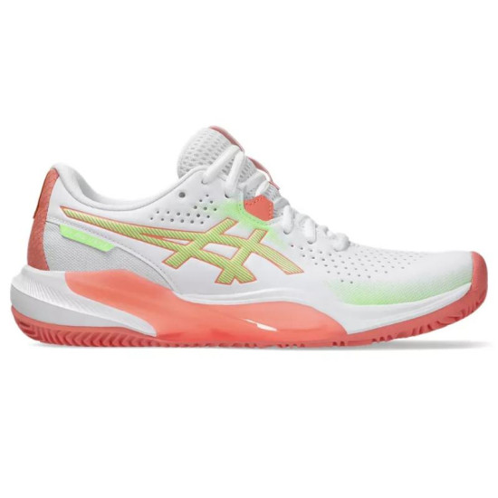 Zapatillas Asics Gel Challenger 15 Padel Blanco Guayaba Mujer