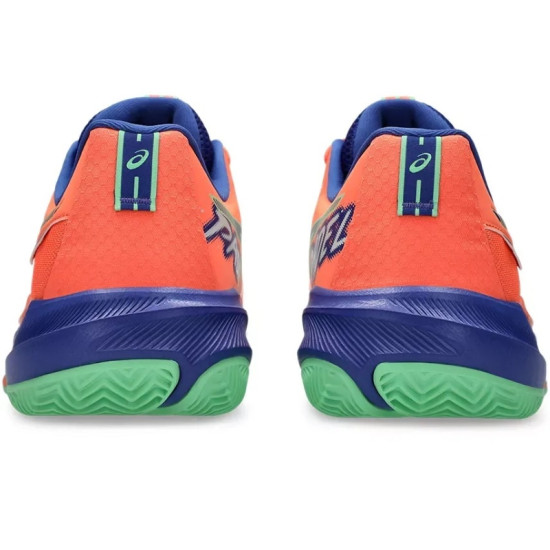 Zapatillas Asics Gel Challenger 15 Padel Coral Azul Cobalto