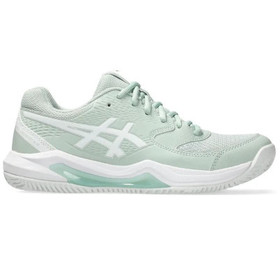 Zapatillas Asics Gel Dedicate 8 Clay Verde Liquen Blanco Mujer