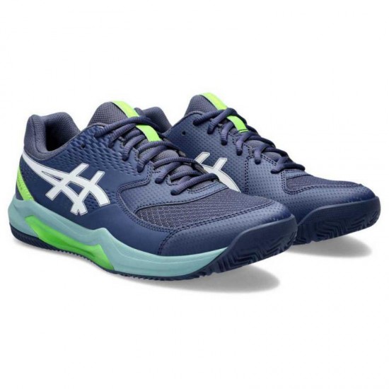 Zapatillas Asics Gel Dedicate 8 Padel Azul Oscuro Blanco