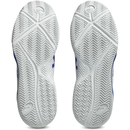 Zapatillas Asics Gel Dedicate 8 Padel Blanco Azul Cobalto