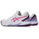 Zapatillas Asics Gel Dedicate 8 Padel Blanco Dragon Fruit Mujer