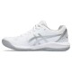 Zapatillas Asics Gel Dedicate 8 Padel Blanco Gris Mujer