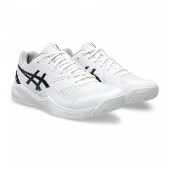 Zapatillas Asics Gel Dedicate 8 Padel Blanco Negro