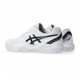 Zapatillas Asics Gel Dedicate 8 Padel Blanco Negro