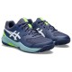 Zapatillas Asics Gel Dedicate 8 Padel GS Azul Oscuro Blanco Junior