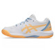 Zapatillas Asics Gel Dedicate 8 Padel GS Blanco Naranja Junior