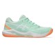 Zapatillas Asics Gel Dedicate 8 Padel Menta Blanco Mujer