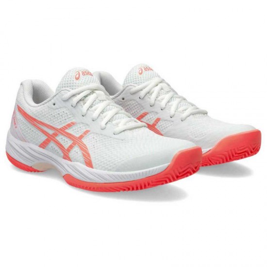 Zapatillas Asics Gel Game 9 Clay Blanco Coral Mujer