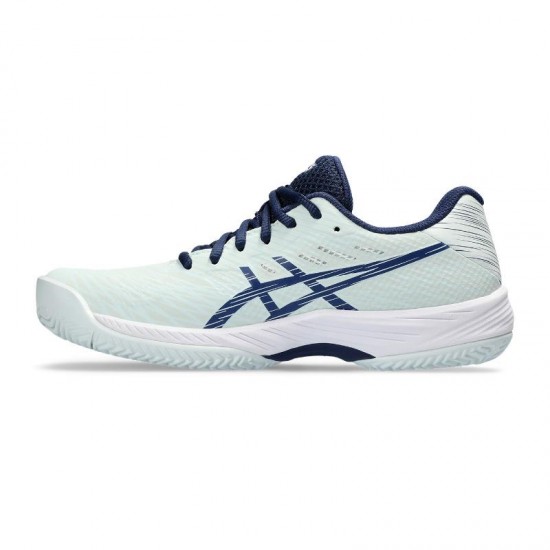 Zapatillas Asics Gel Game 9 Clay Menta Azul Mujer