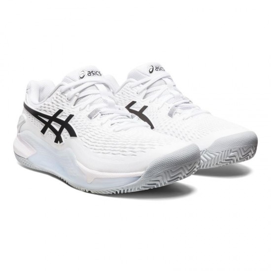 Zapatillas Asics Gel Resolution 9 Blanco Negro