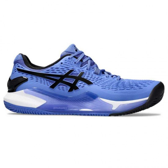 Zapatillas Asics Gel Resolution 9 Clay Zafiro Negro