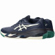 Zapatillas Asics Gel Resolution X Clay Azul Medianoche Crema