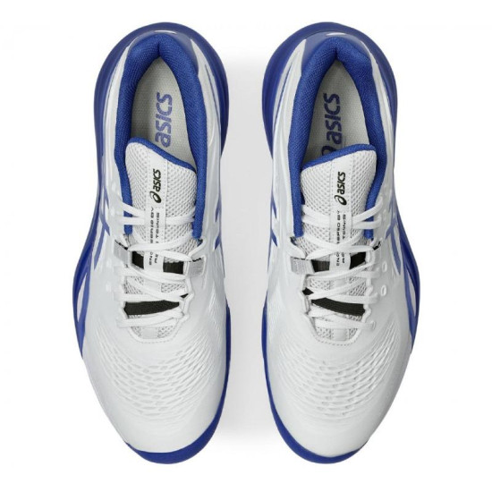 Zapatillas Asics Gel Resolution X Clay Blanco Azul Cobalto