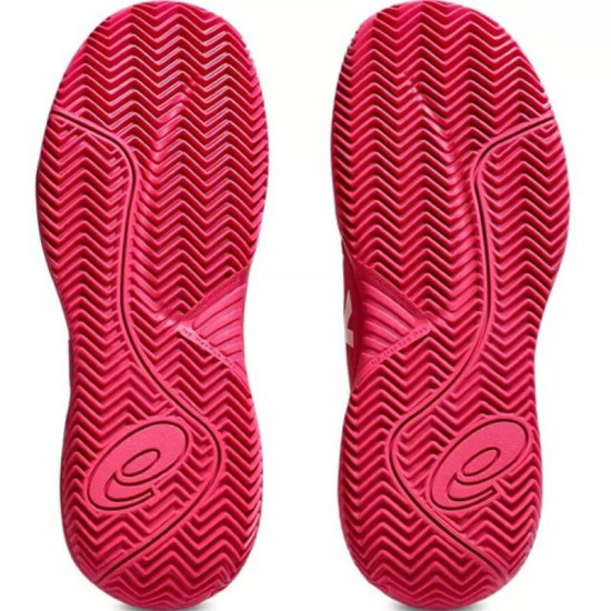 Zapatillas Asics Gel Resolution X Clay GS Rosa Brillante Crema Junior