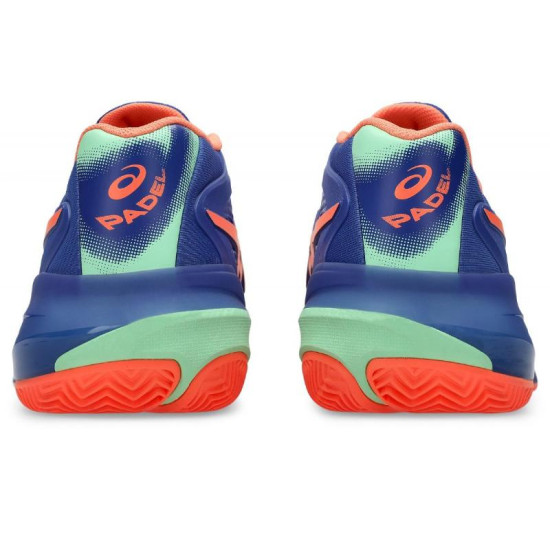 Zapatillas Asics Gel Resolution X Padel Azul Cobalto Coral