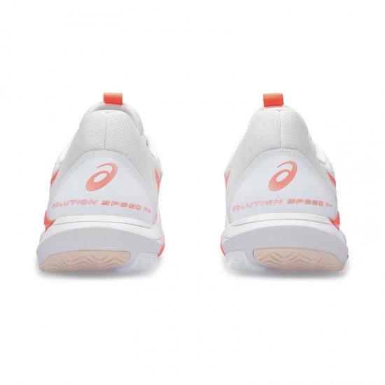 Zapatillas Asics Solution Speed FF 3 Clay Blanco Coral Mujer