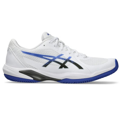 Zapatillas Asics Solution Swift FF 2 Clay Blanco Azul Cobalto