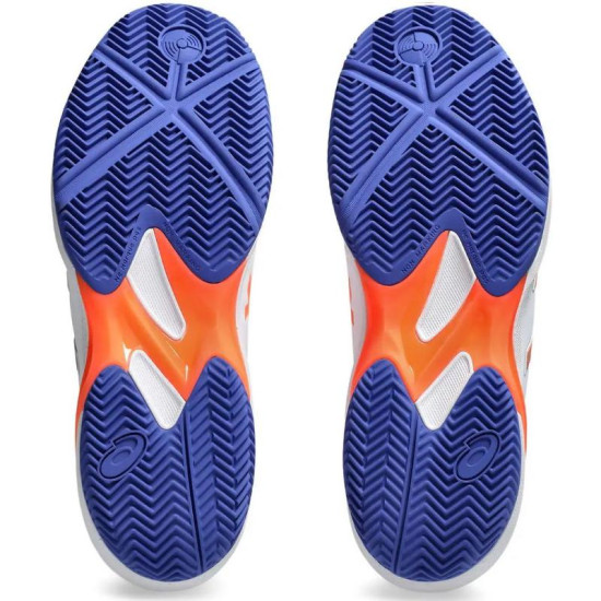 Zapatillas Asics Solution Swift FF 2 Padel Blanco Azul Cobalto