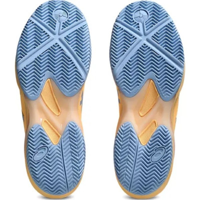 Zapatillas Asics Solution Swift FF 2 Padel Naranja Crema Mujer