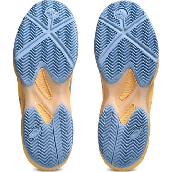 Zapatillas Asics Solution Swift FF 2 Padel Naranja Crema Mujer