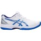 Zapatillas Asics Solution Swift FF Clay Blanco Azul Electrico