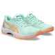 Zapatillas Asics Solution Swift FF Padel Menta Naranja Mujer