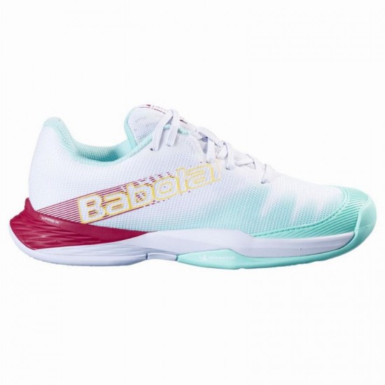 Zapatillas Babolat Jet Premura 2 Blanco Rojo Junior