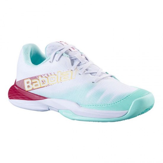 Zapatillas Babolat Jet Premura 2 Blanco Rojo Junior