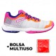 Zapatillas Babolat Jet Ritma Gris Rosa Mujer