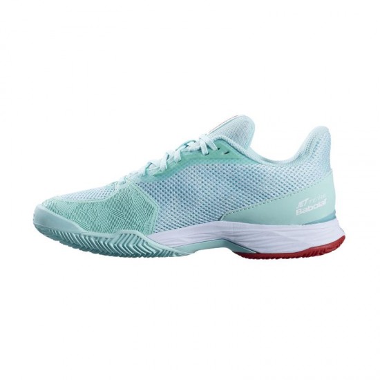 Zapatillas Babolat Jet Tere Clay Menta Blanco Mujer